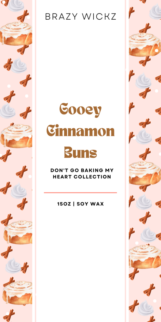 Iced Cinnamon Buns- Don't go Baking my Heart! Collection