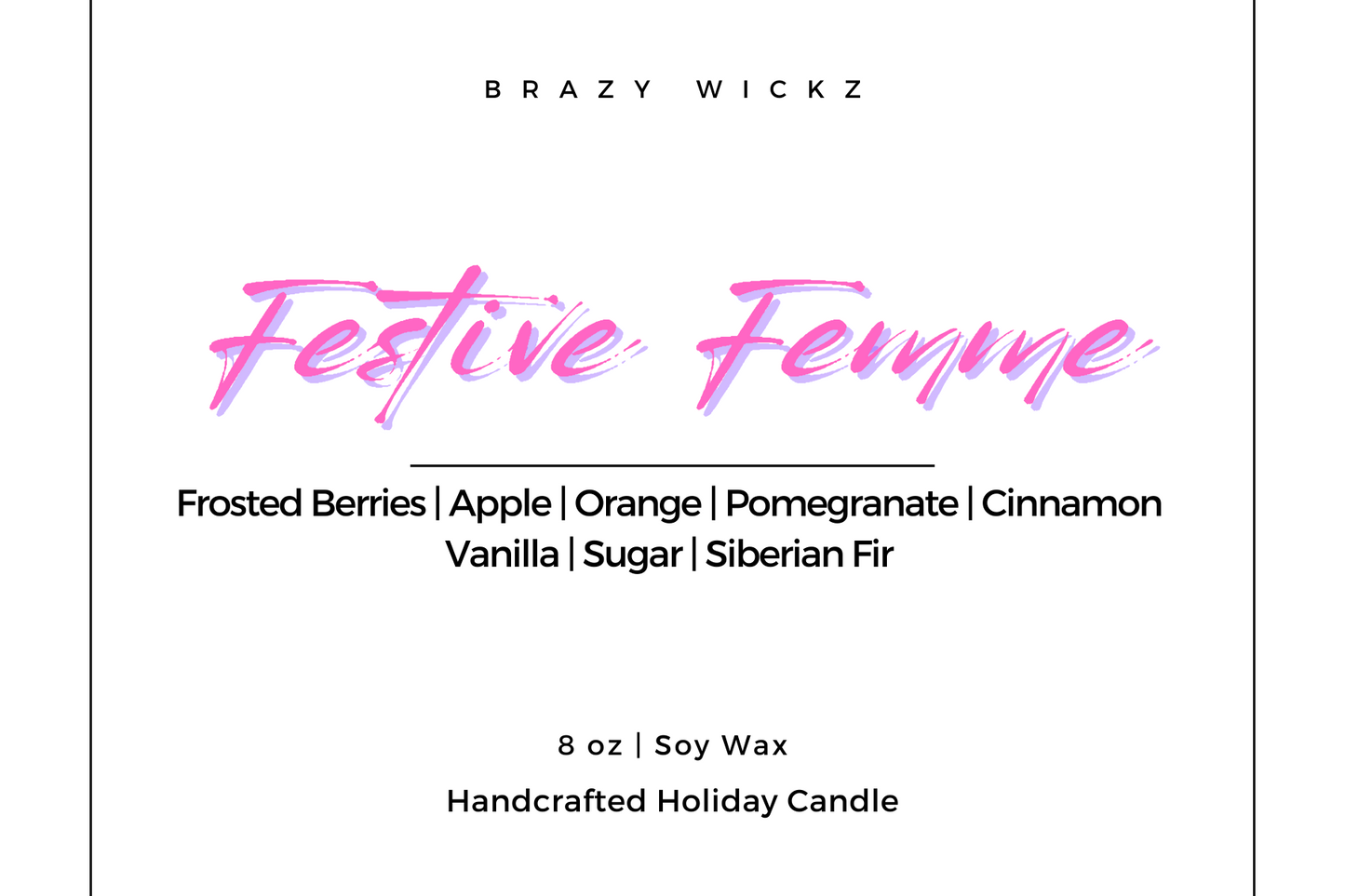 Festive Femme- Holiday Collection