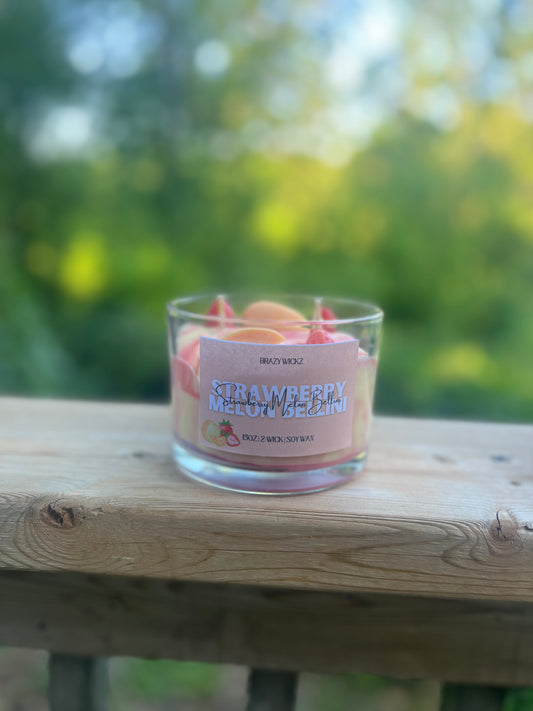 Strawberry Melon Bellini- Fruity Drinks Collection